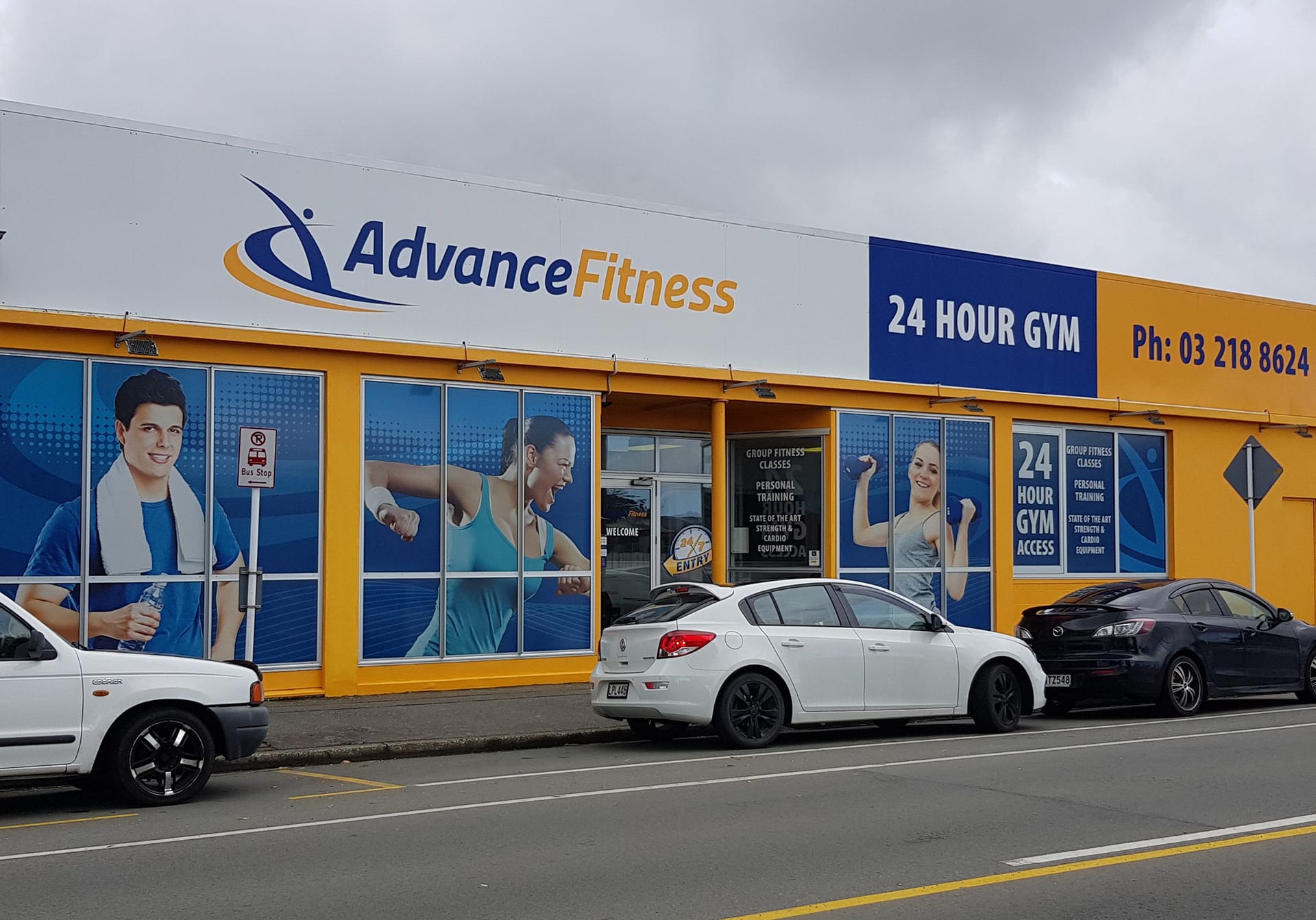 Advance Fitness 24/7 Gym Cocon Street Frontage
