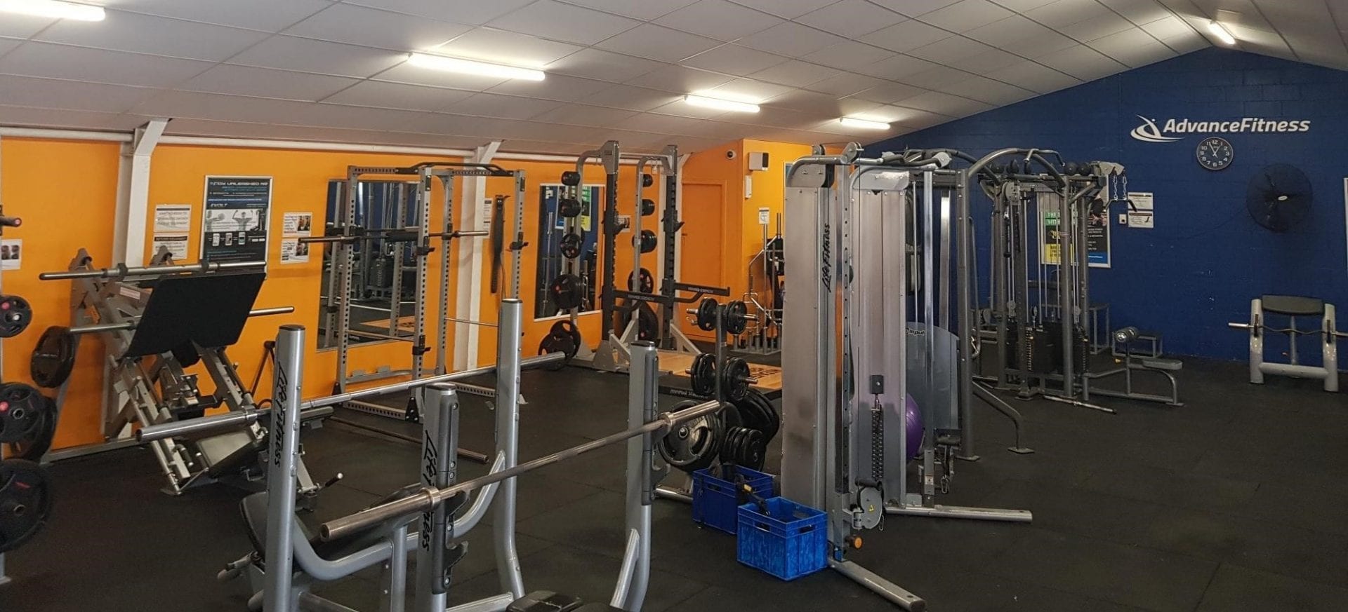 Advance Fitness Invercargill 24/7 Gym Weights Area