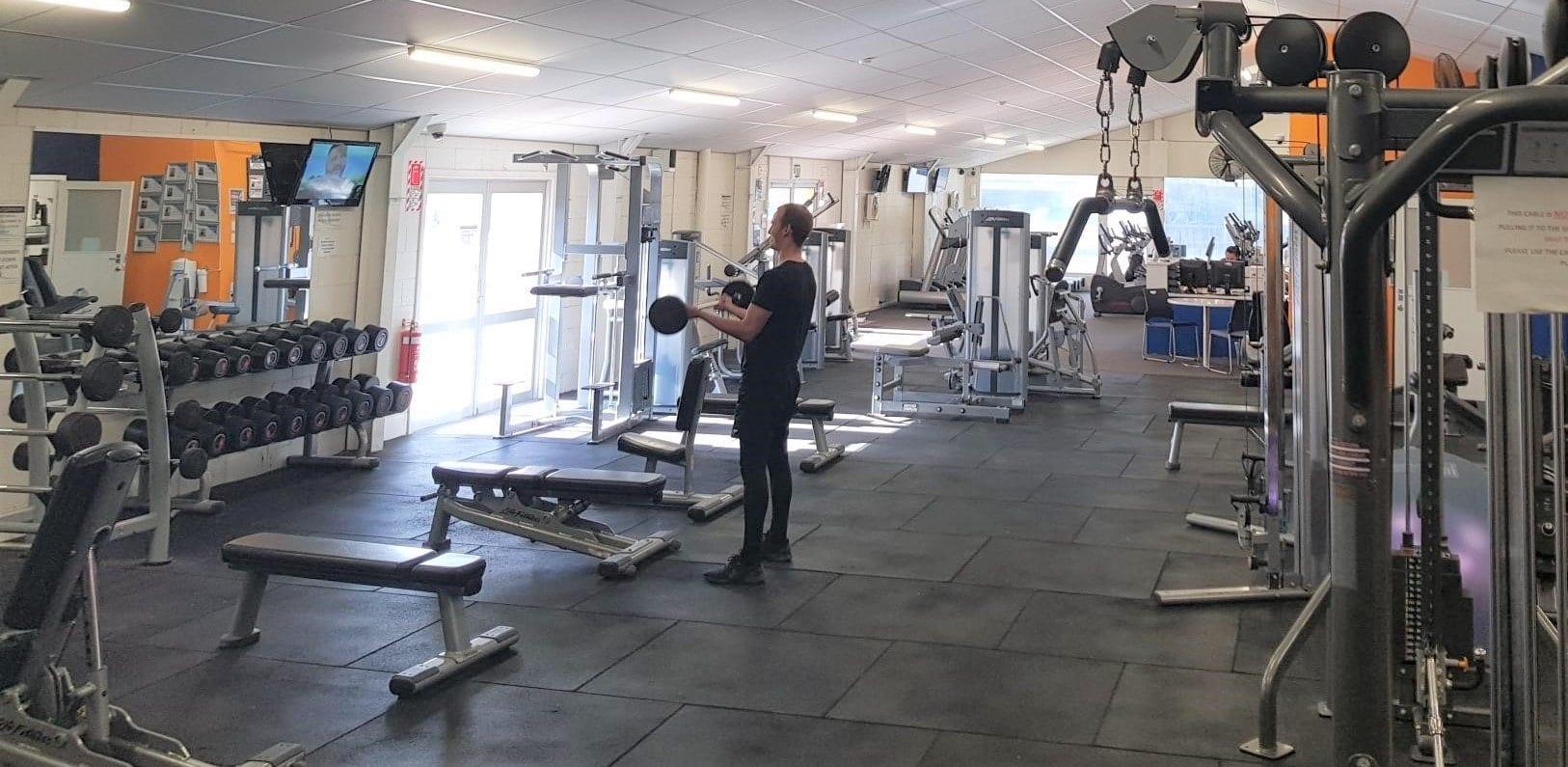 Advance Fitness Invercargill Gym Weights Area